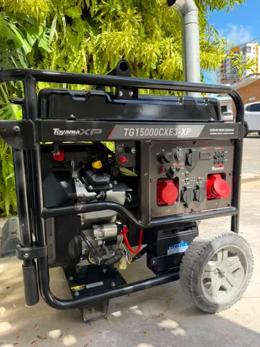 Gerador Toyama 17kva TG15000CXE3-XP Seminovo - Revisado Recente!