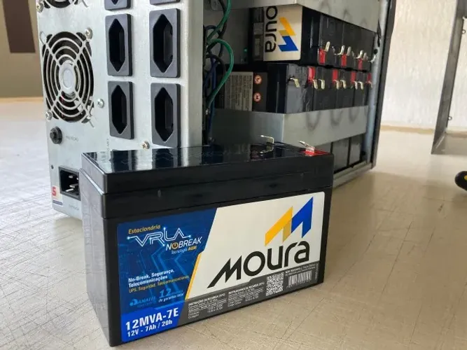 8 Baterias Nova Moura para Nobreak