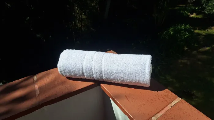 Toalha de banho branca