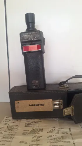 Tacômetro Digital Ortho Tako Grumel & Bauer - Completo com Estojo e Manual