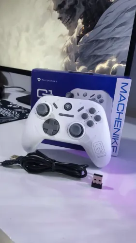 Controle Gamer Profissional Machenike G1+ suporte Para Controle