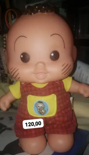 BONECO  CASCÃO BABY - TURMA DA MÔNICA BABY 