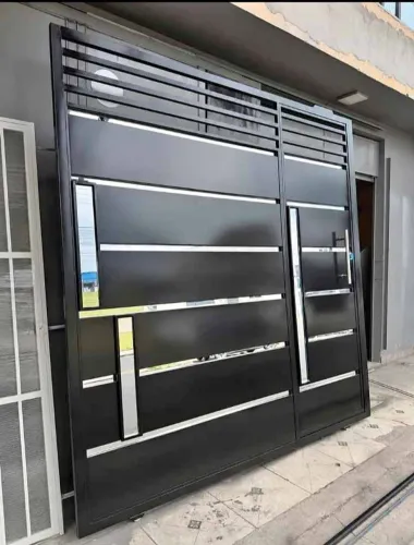 Portão galvanizado