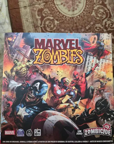 Marvel zombies zombicide pintado profissionalmente em português