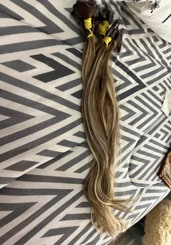 Cabelo loiro já método fita