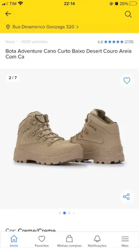 Bota Acero 41 nova