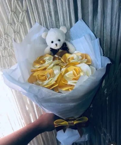 Buquê de rosas eternas