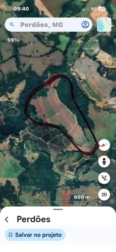 Área Rural de 21 Hectares à Venda - Próxima à Usina Hidrelétrica de Perdões