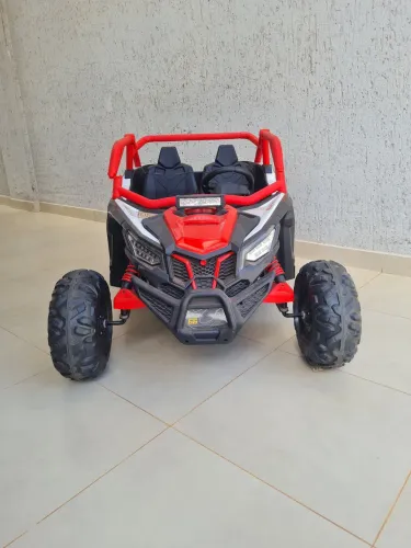 Carro Elétrico Infantil Quadriciculo 24v com Controle Remoto 