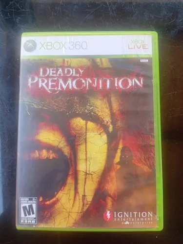 Deadly Premonition Xbox 360 Original Mídia Física Raro Cult Horror<br>