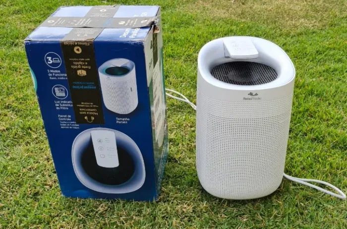 Desumidificador e Purificador de Ar Q9 Relaxmedic