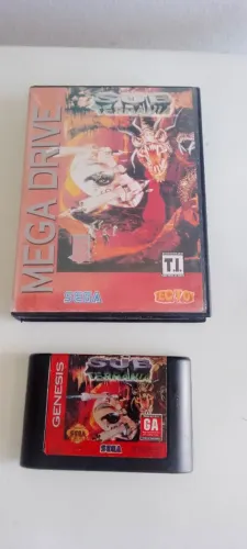 Sega SUB Terrania Jogo raro original 