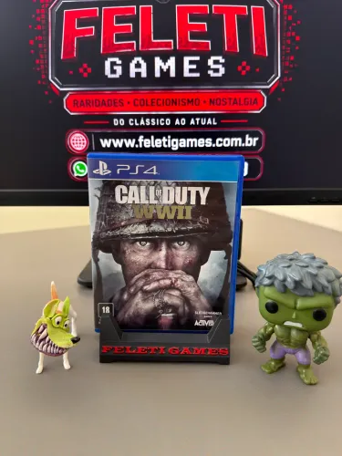 CALL of DUTY WWII - PlayStation 4 , Play 4. www.feletigames.com.br