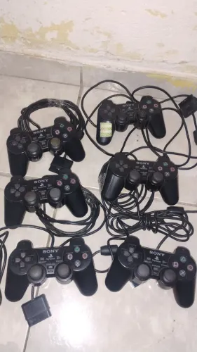Controles Sony original de PS2 aceito cartão