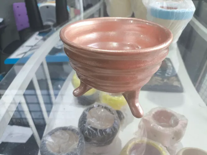 Vaso cachepô decorativo colmeia