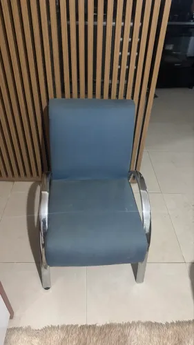 Poltrona em tecido