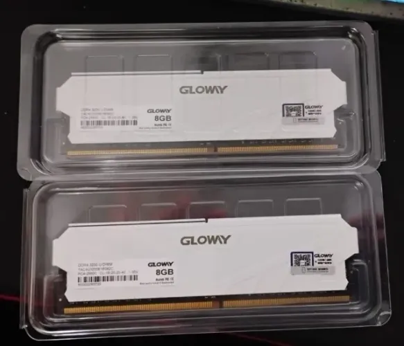 Memoria DDR4 16GB (2x8gb) Gloway 3200Mhz Branca
