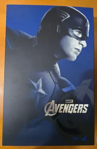 Hot Toys Capitão América Mms174 The Avengers 2012 Original (Usado)