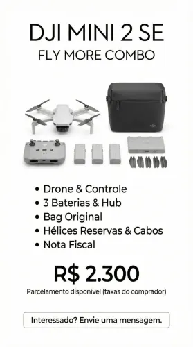 Drone DJI MINI 2 SE FLY MORE KIT