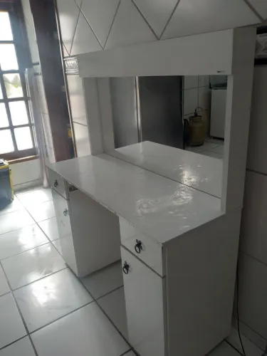 Penteadeira camarim grande com espelho
