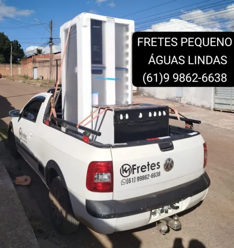 Frete pequeno Águas lindas; Brasília e região 