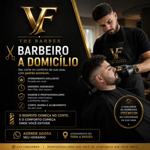 BARBEIRO A DOMICÍLIO