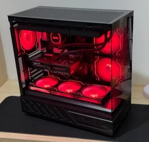 PC Gamer AMD Ryzen 5 9600X + RTX 5060 + Monitor 120Hz Novo DDR5