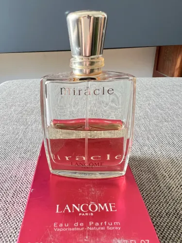 Perfume Miracle Lancôme 50ml EDP meio vidro