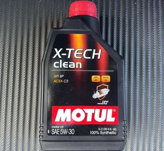 Óleo Motul X-TECH Clean 5W30 Sintético 1L 