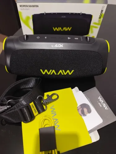 Caixa de Som Bluetooth BOOMBOX WAAW BOOM 110
