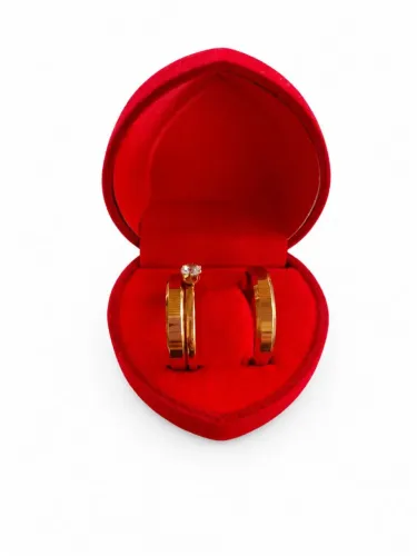 Semijóias anel unisex dorado