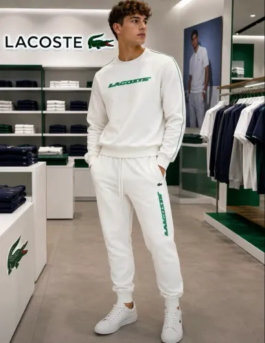 Conjunto Moleton Masculino Lacoste