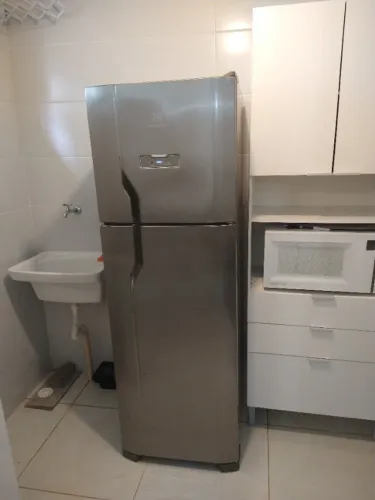 Geladeira Electrolux DFX41 Frost Free 371L Inox 220V