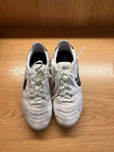 Nike Gato IC - Sapatilha Futsal Branca Couro (Novo/Quase Nova)
