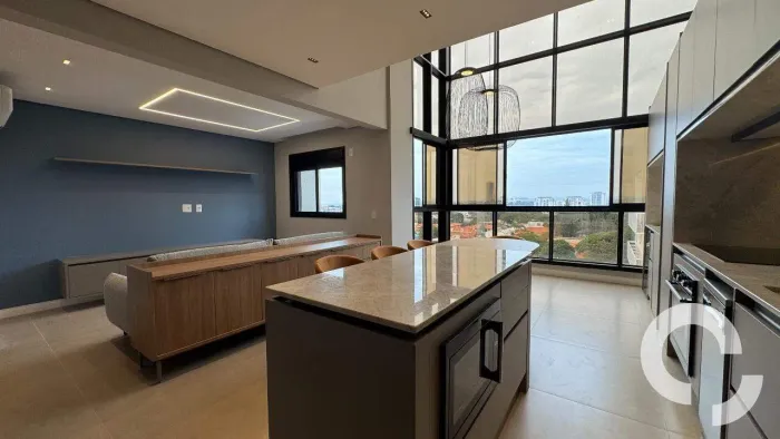 Apartamento para aluguel, 1 quarto, 1 suíte, 2 vagas, Nova Campinas - Campinas/SP