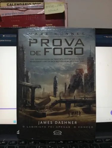 Maze Runner-PROVA DE FOGO(ainda na embalagem)