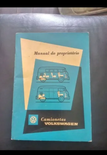 Manual do proprietário original Kombi <br>60, 61, 62, 63
