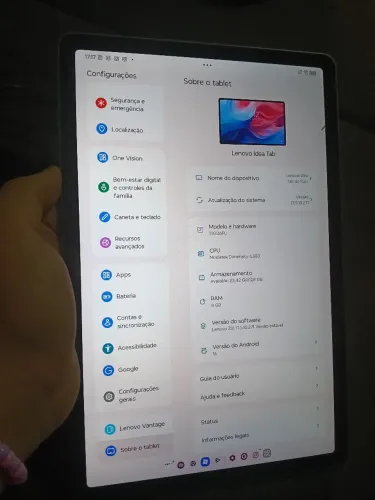 Lenovo Idea tab k11 segunda geração 128 gb