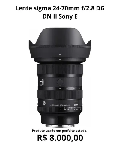 Equipamentos foto e vídeo 