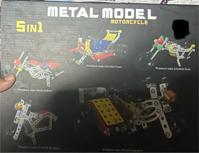 Brinquedo de montar Metal