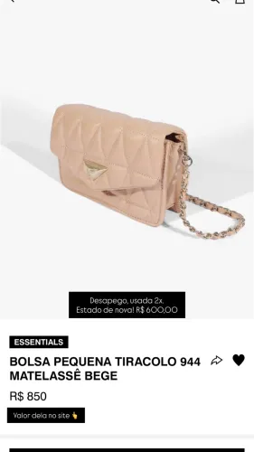 Bolsa Schutz 944. Nude 