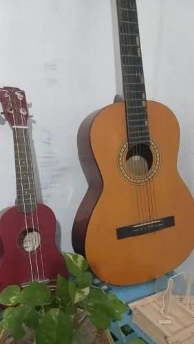 Vendo violão e ukulele