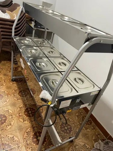 VENDE-SE BUFFET TÉRMICO EM AÇO INOX