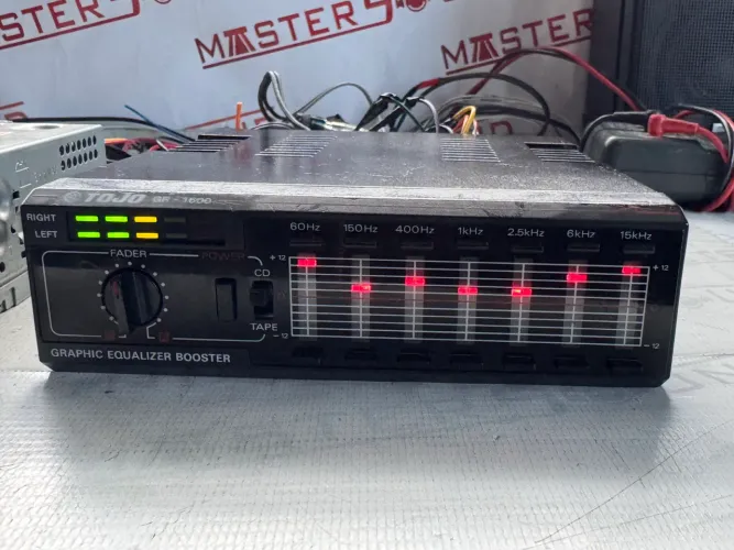 Equalizador e amplificador tojo gr-1600 com rca e na oferta só 1600,00