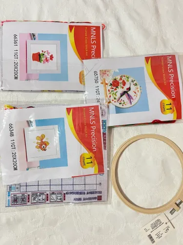 Kit costura com bastidor 