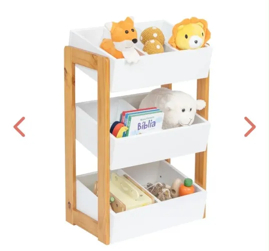 2 estantes montessori para brinquedo