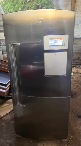 Geladeira Brastemp inox Inverse 