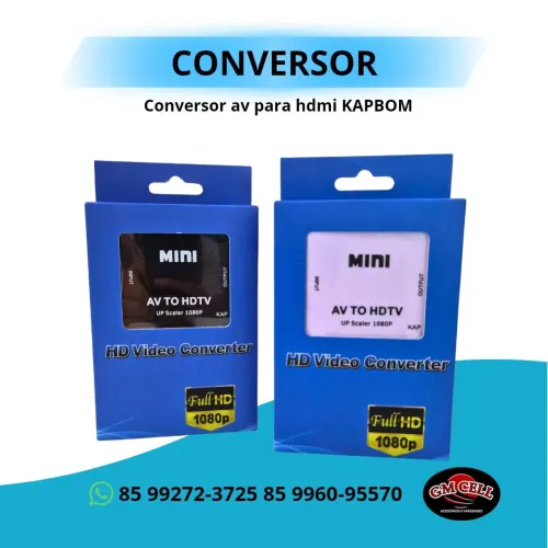 Conversor av para hdmi
