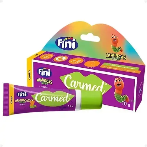 Hidratante Labial Minhocas Azedinhas Incolor Carmed Cimed