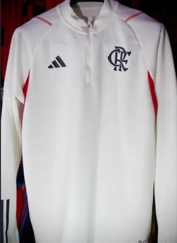Jaqueta oficial Flamengo branca